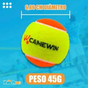 Tamanho Bola de Beach Tennis